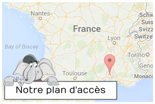 Plan d'accès à notre restaurant italien